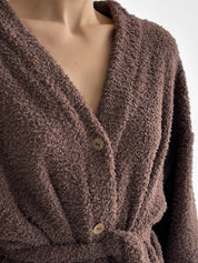 SOFT terry Pants brown