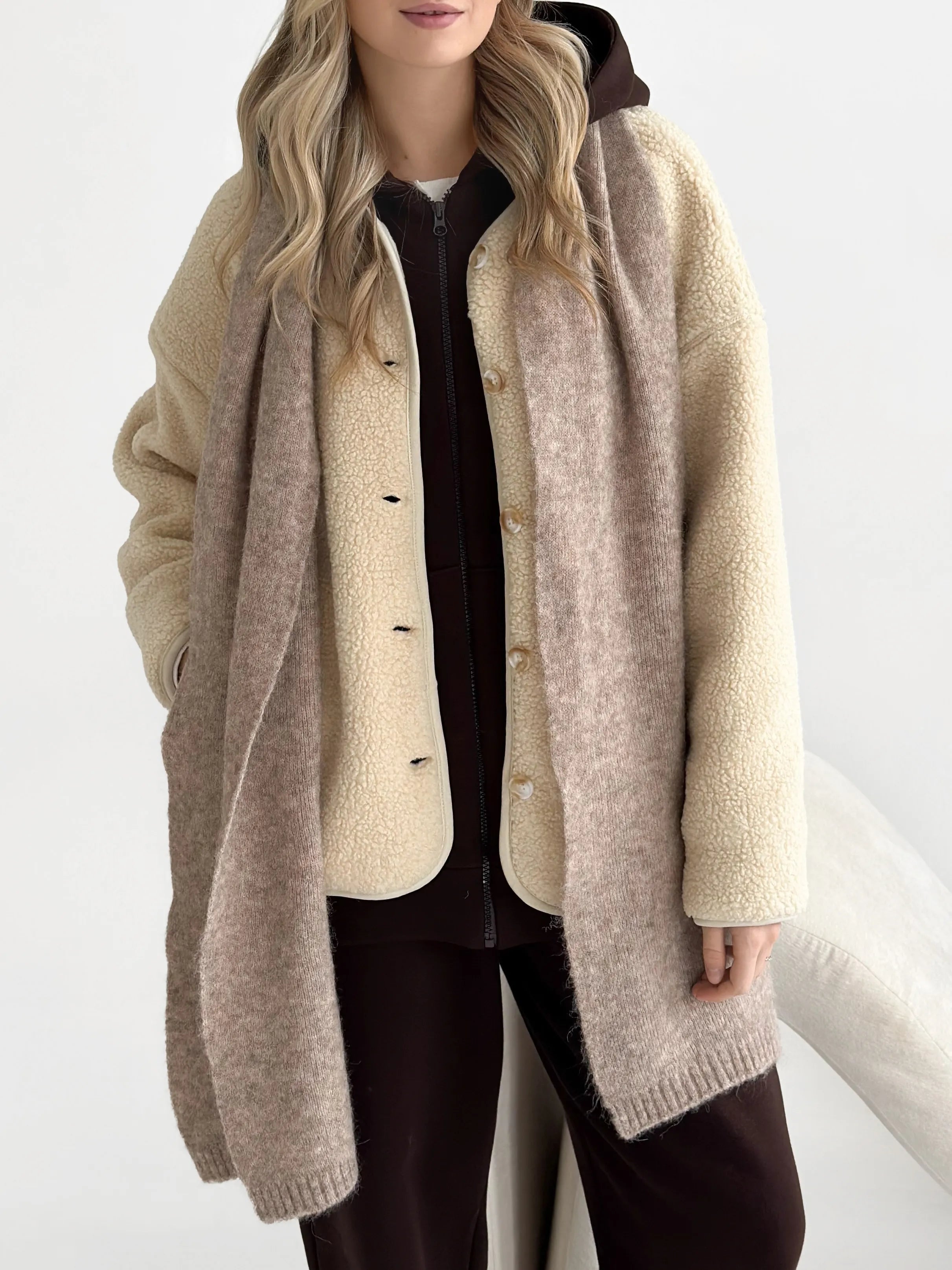 Suit Jacket and Pants (flat) 3-thread insulated brown