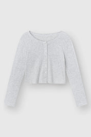 Ribbed longsleeve gray