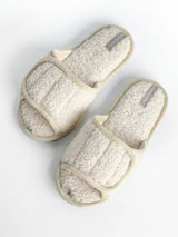 Women's slippers HS open TEDDI white