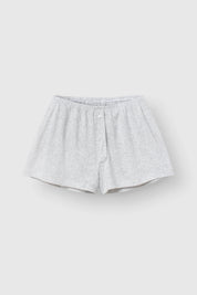 Ribbed shorts gray