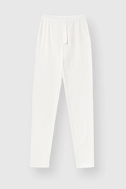 Ribbed milk joggers