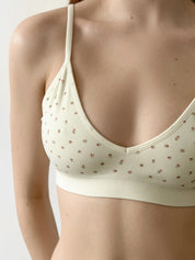Basic milky rose lingerie top