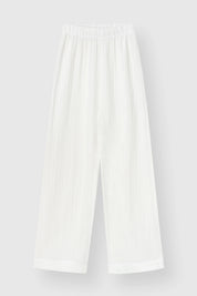 Muslin set 2-layer kimono+pants white