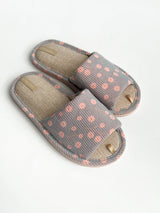 Women's slippers HS-VL velvet Spring blue