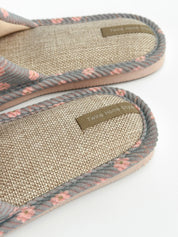 Women's slippers HS-VL velvet Spring blue
