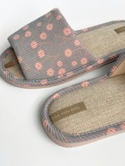 Women's slippers HS-VL velvet Spring blue