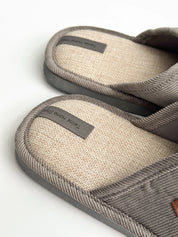 Men's slippers HS-VL corduroy X gray