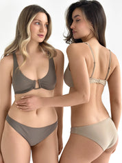 Swimsuit "Balance" mocha