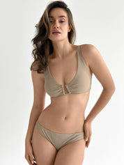 Swimsuit "Balance" beige