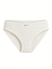 Lingerie Slips Milk Ribbed