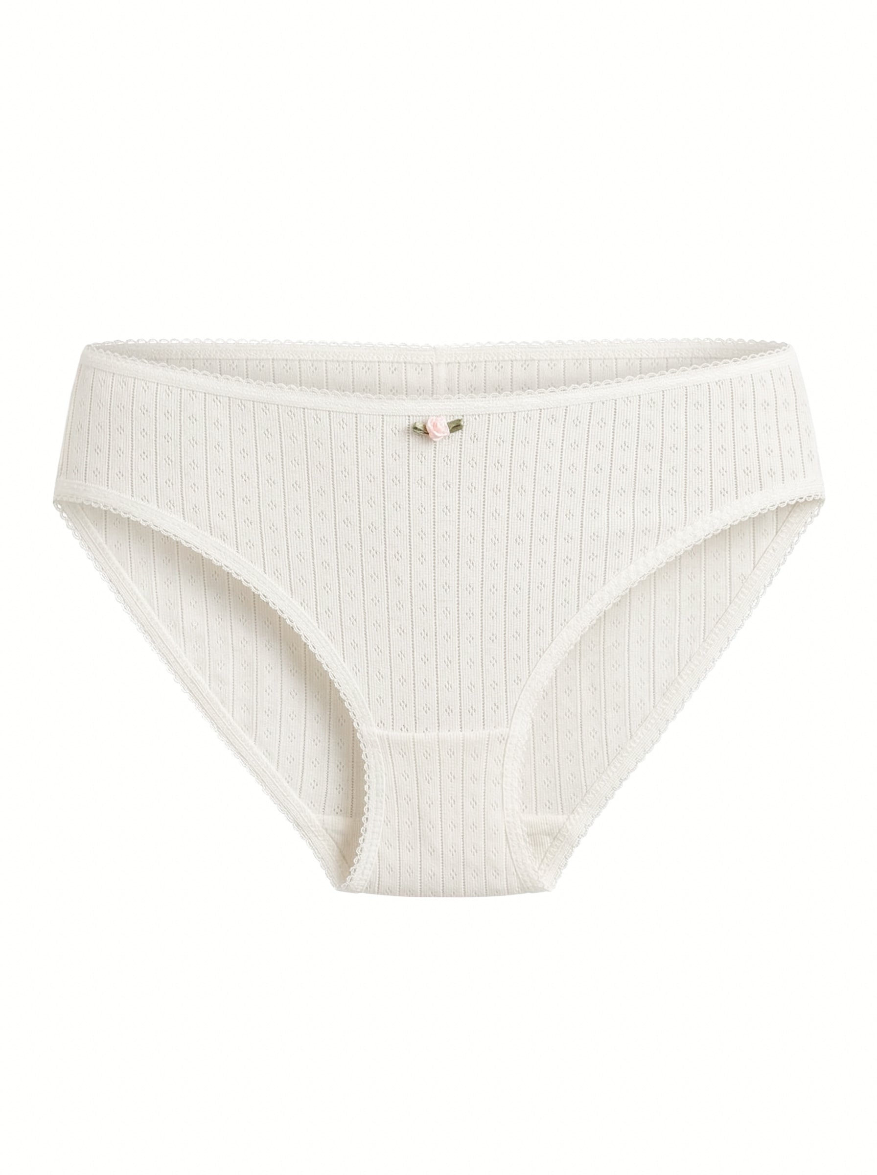 Lingerie Slips Milk Ribbed