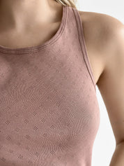 Ribbed mink t-shirt