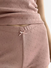 Ribana mini mink shorts