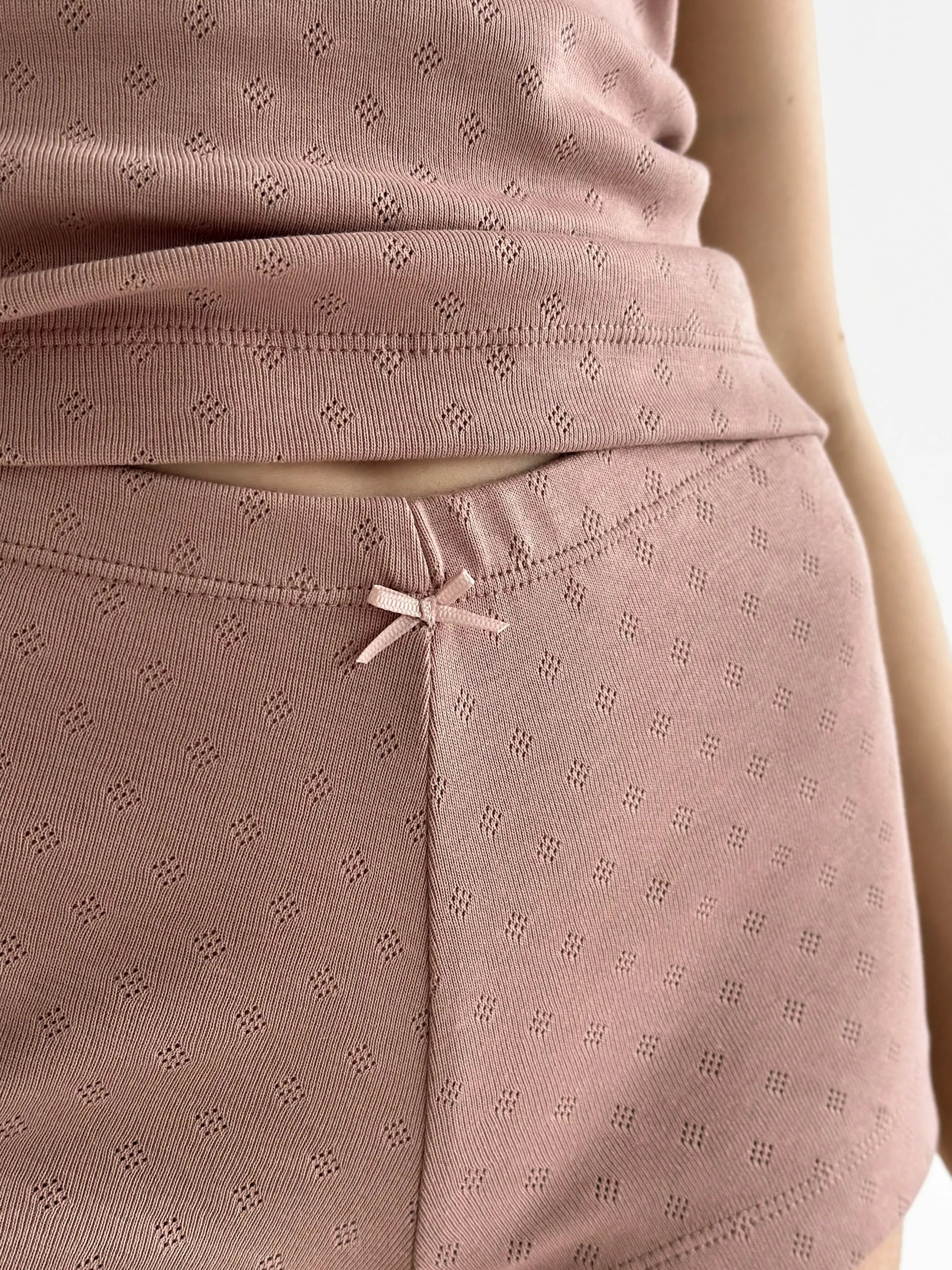 Ribana mini mink shorts