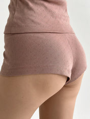 Ribana mini mink shorts