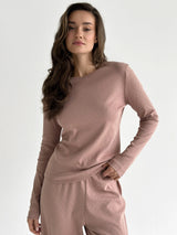 Ribana long-sleeve mink (without button)