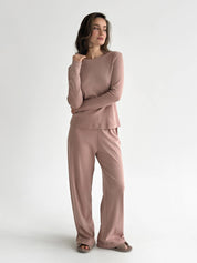 Ribana long-sleeve mink (without button)