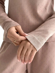 Ribana long-sleeve mink (without button)