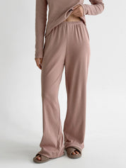 Ribana wide mink pants