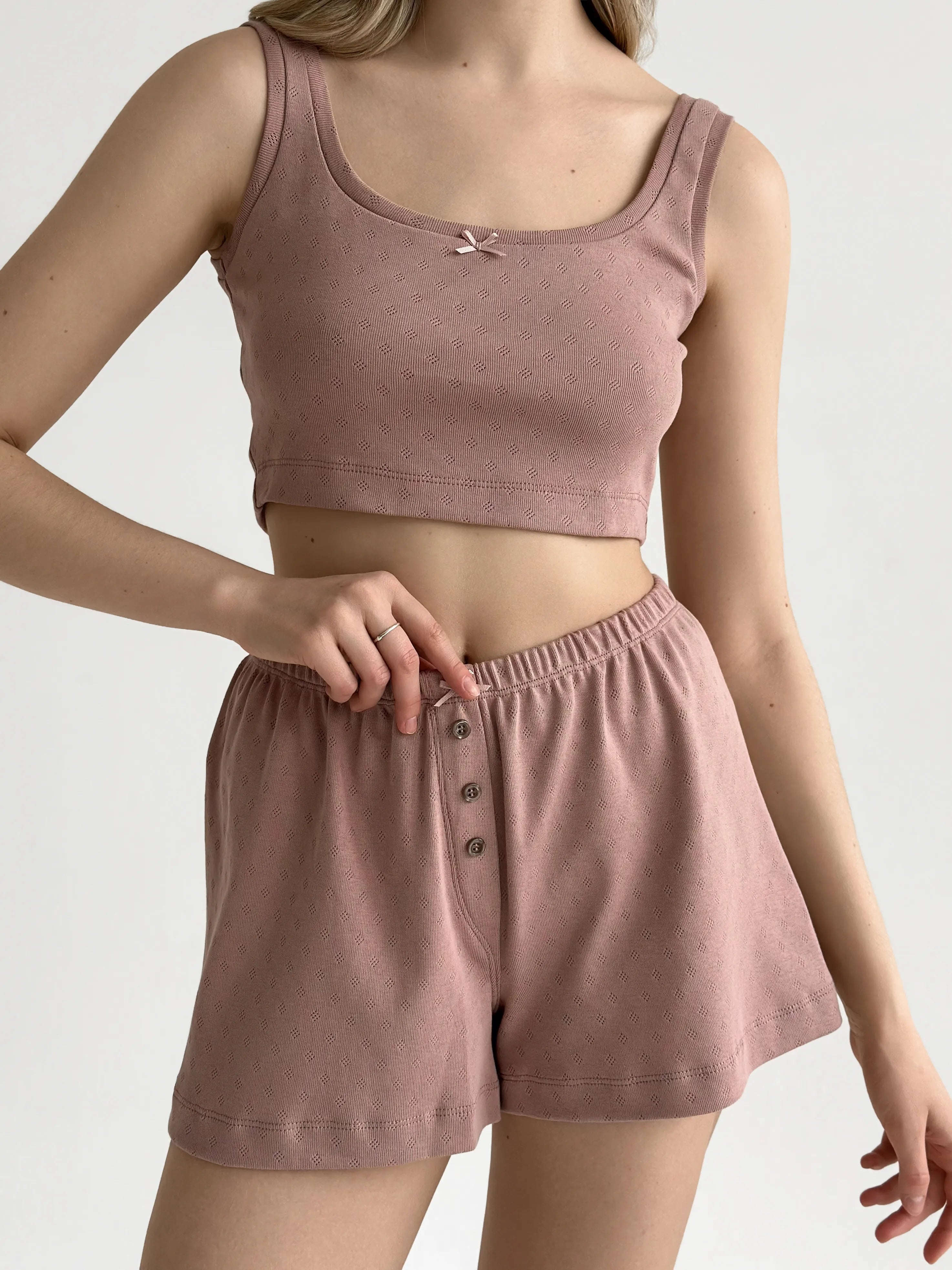 Ribana mini mink top