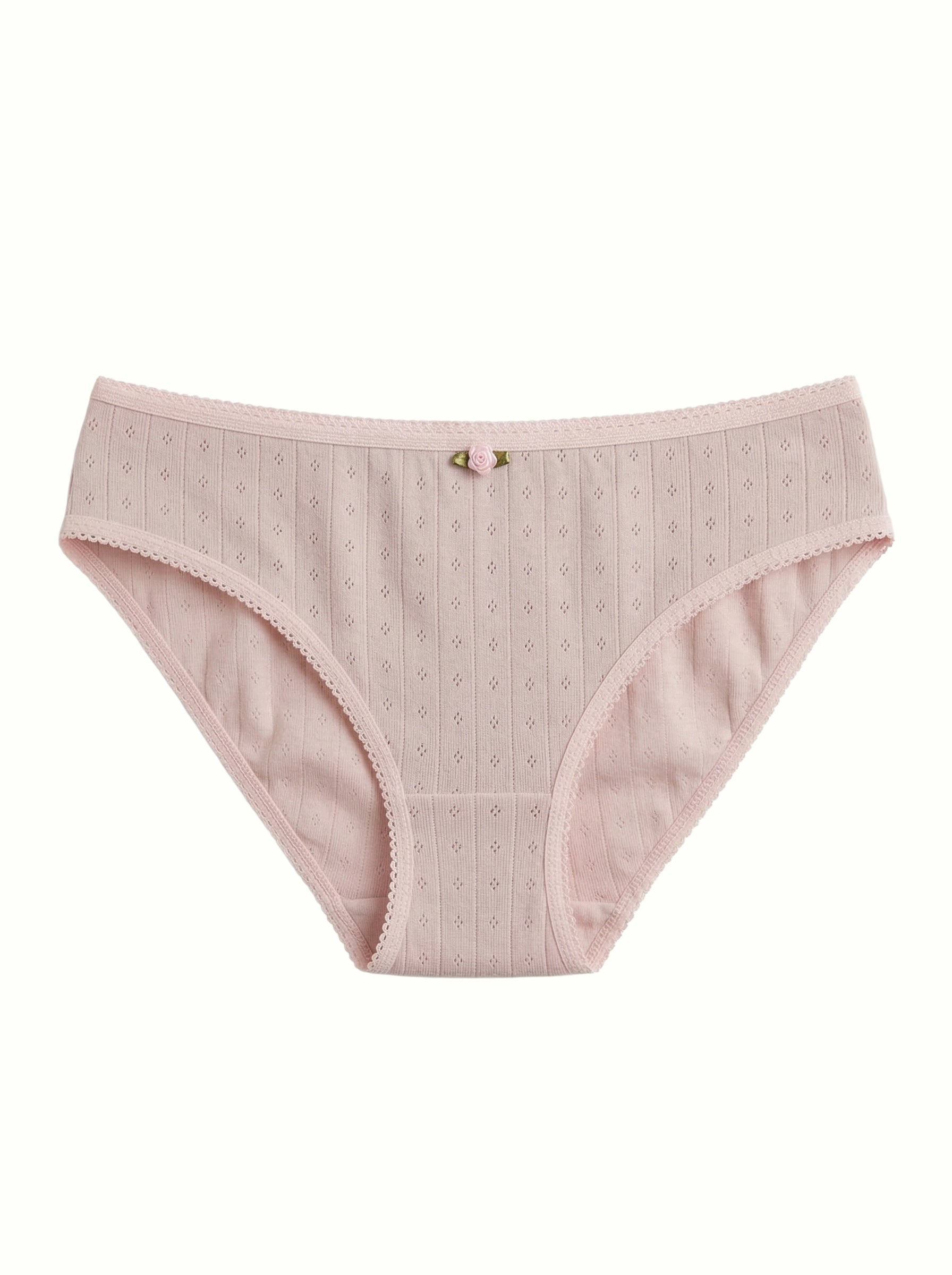 Lingerie Slips Powder Ribbed
