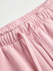 Cotton Pants knitwear 3-thread pink