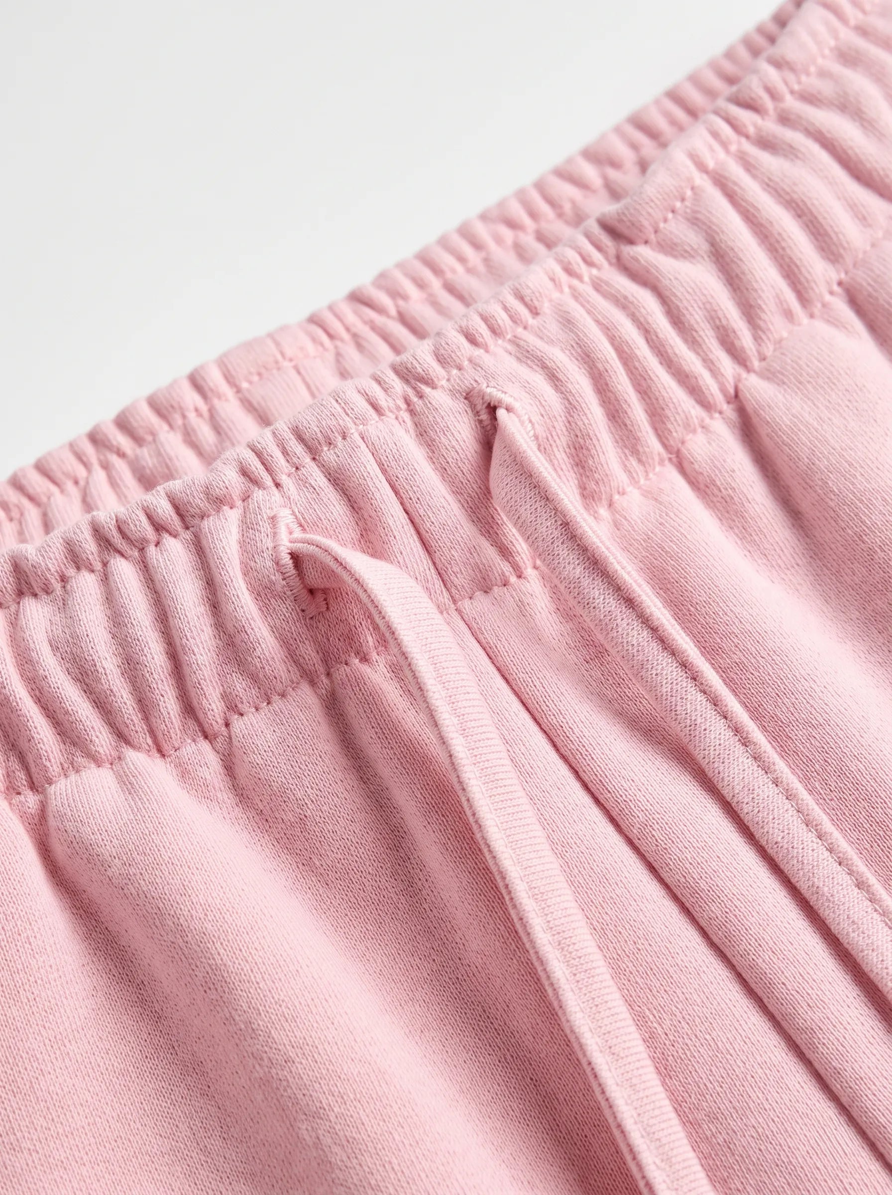 Cotton Pants knitwear 3-thread pink