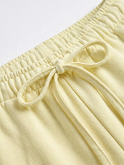 Cotton Pants knitwear 3-thread lemon