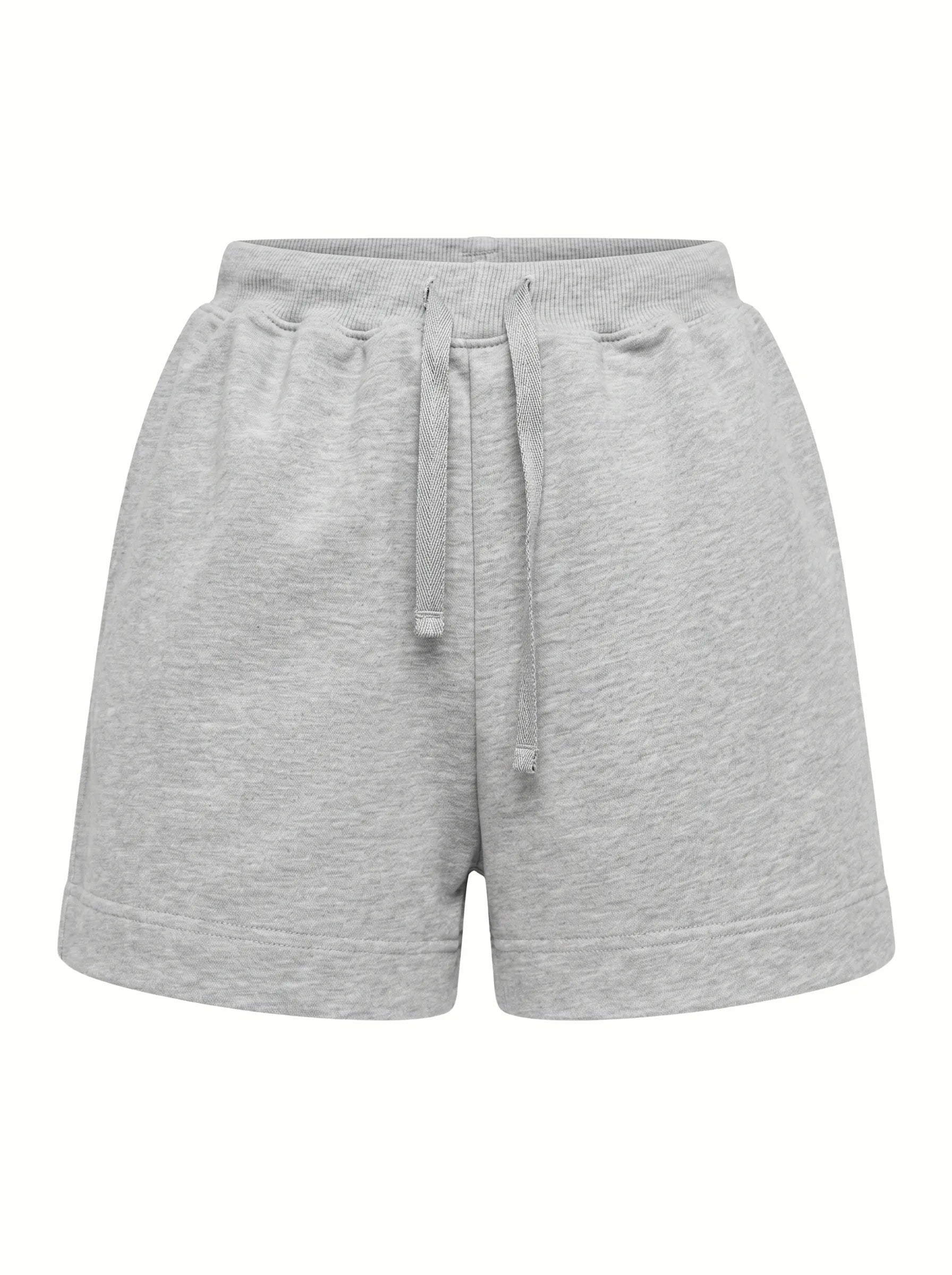 Cotton Shorts knitwear 3-thread gray