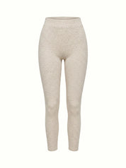 Beige leggings