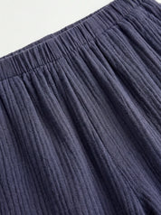 Muslin Pants Mono light blue 2-ply.