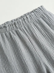Muslin Pants Mono gray 2-ply.