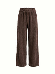 SOFT terry Pants brown