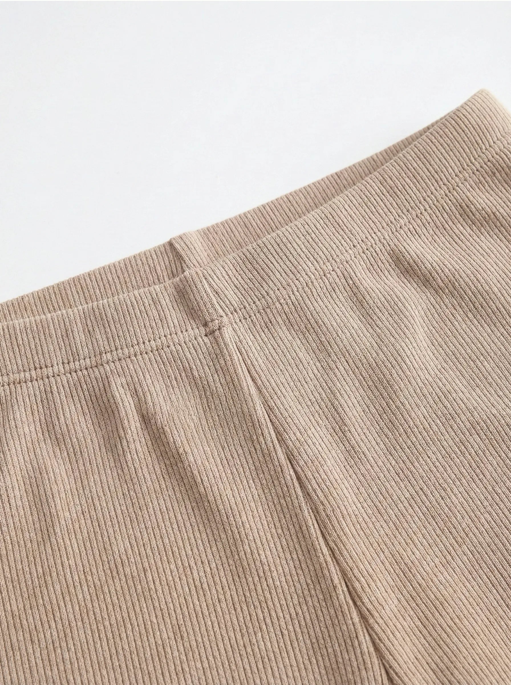 Tracksuits jersey rib beige