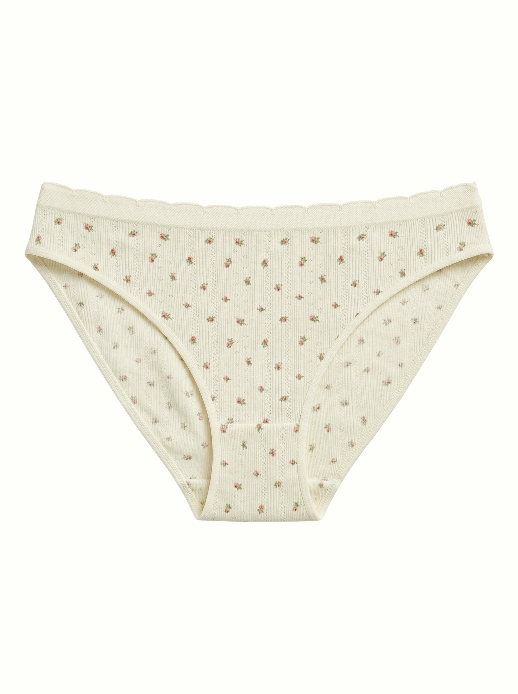 Underwear panties slips basic milky rose