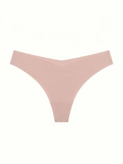 Underwear panties thong seamless powder