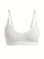 Basic white lingerie top