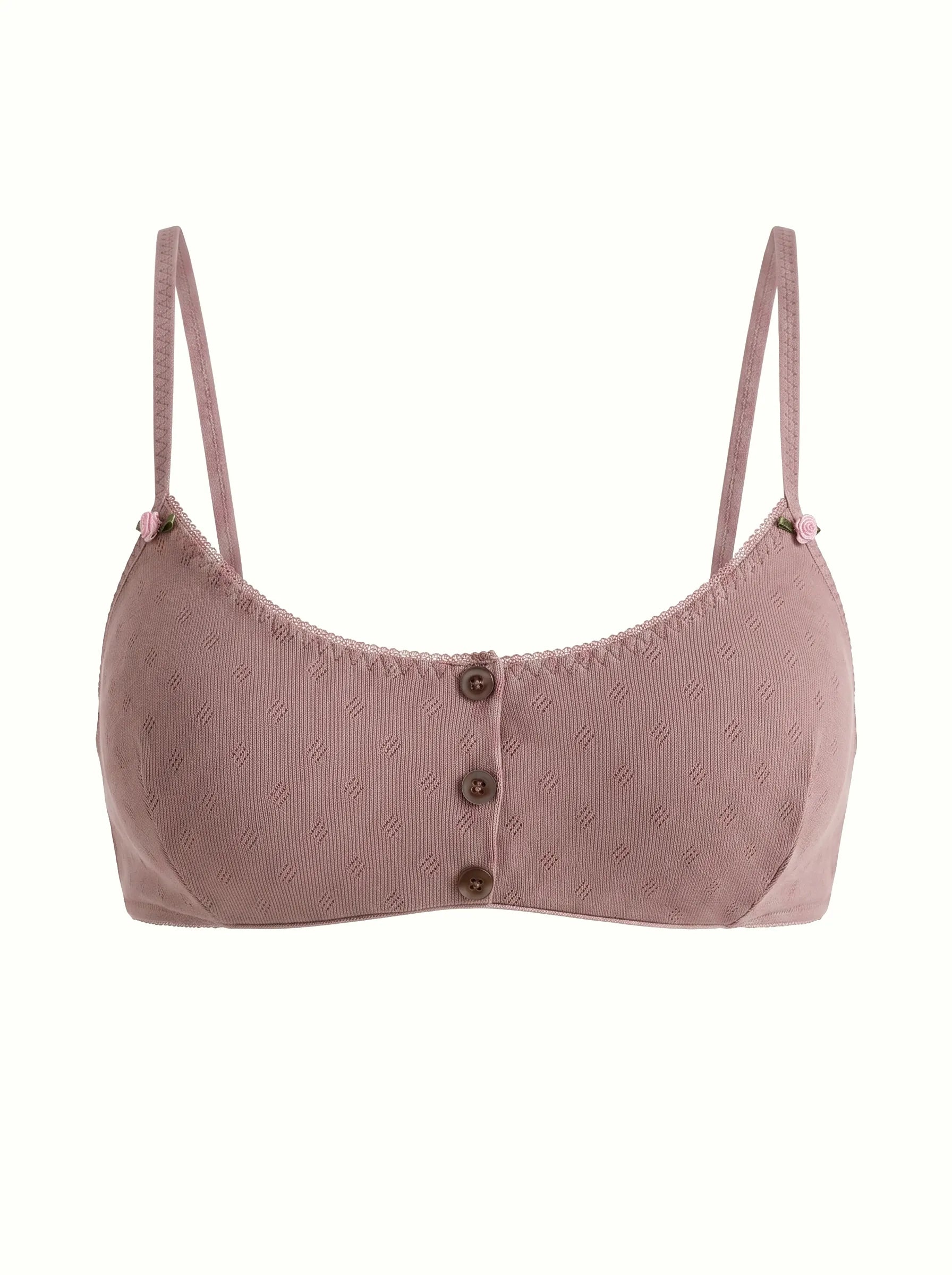 Underwear Ribbed mink top