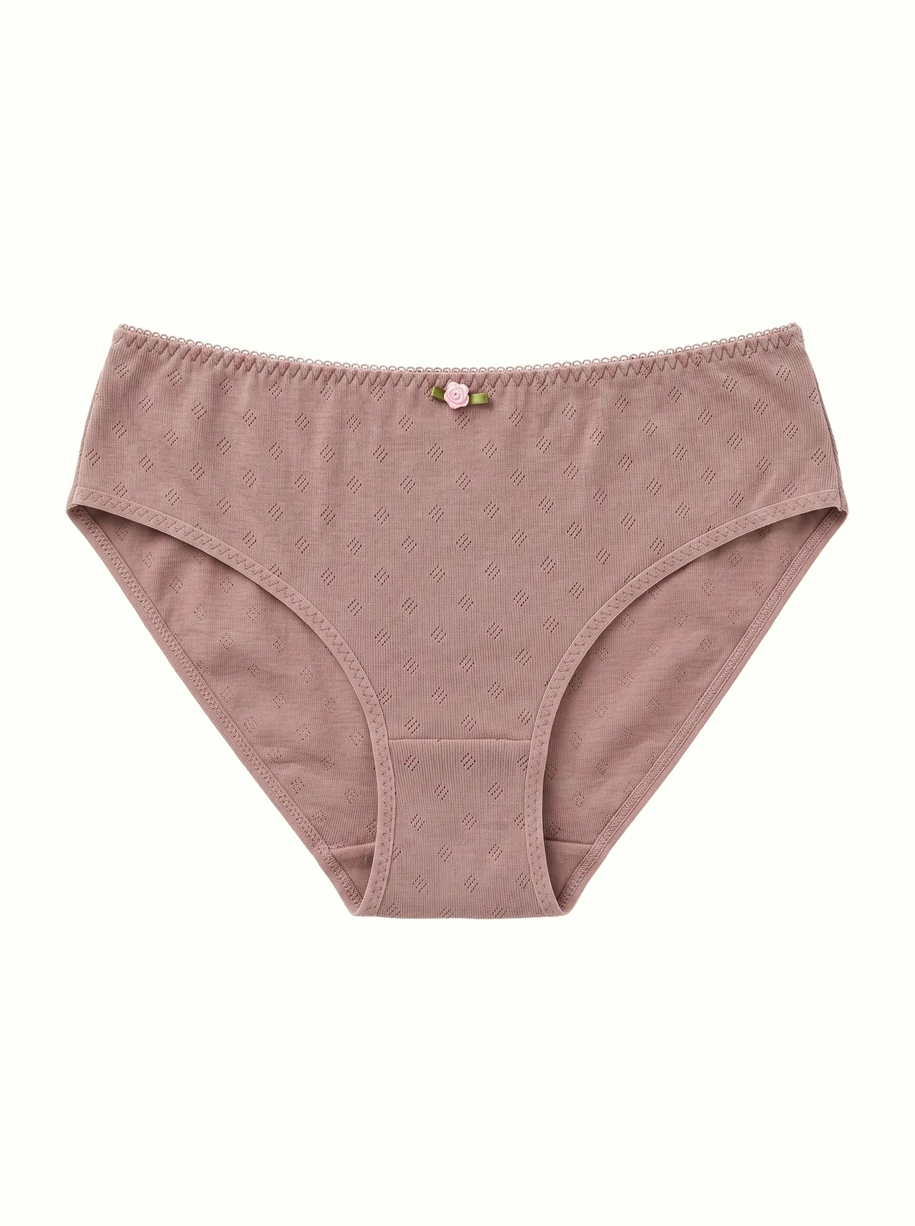 Underwear panties Slips mink ribbed