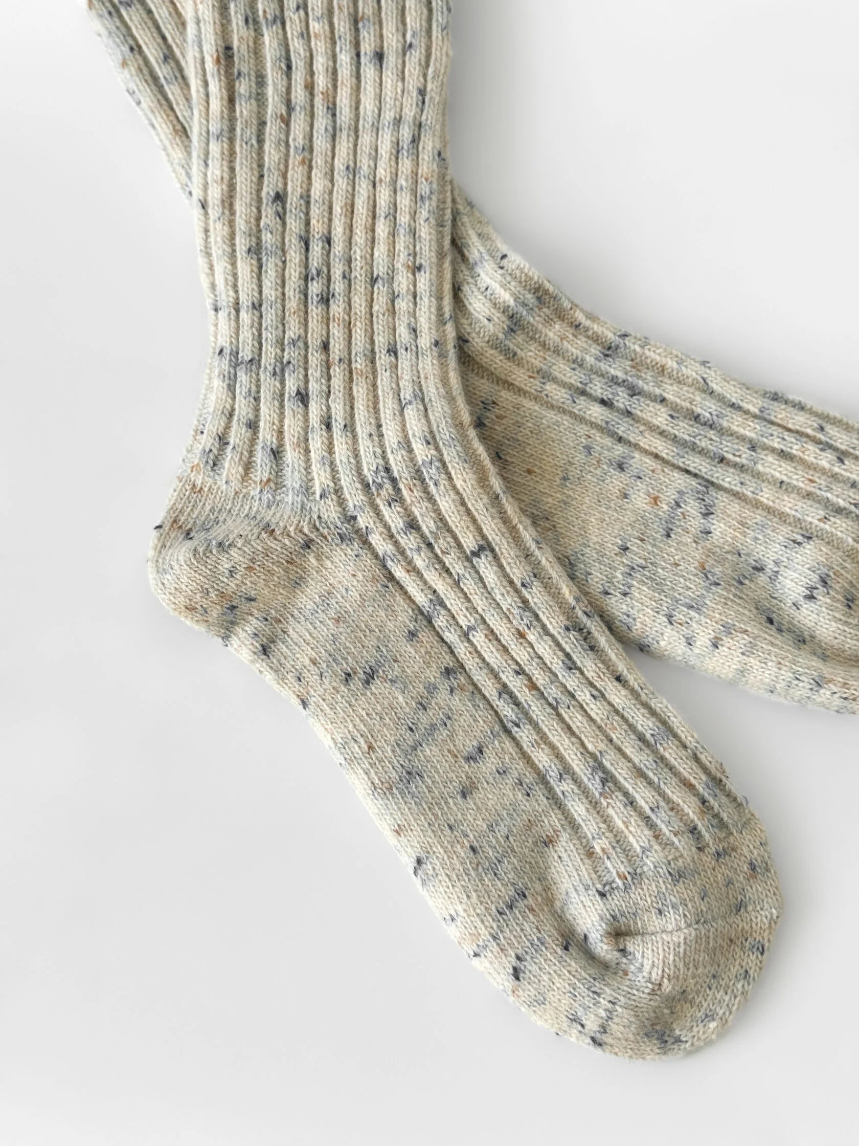 Standard melange white socks