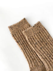 Standard melange brown socks