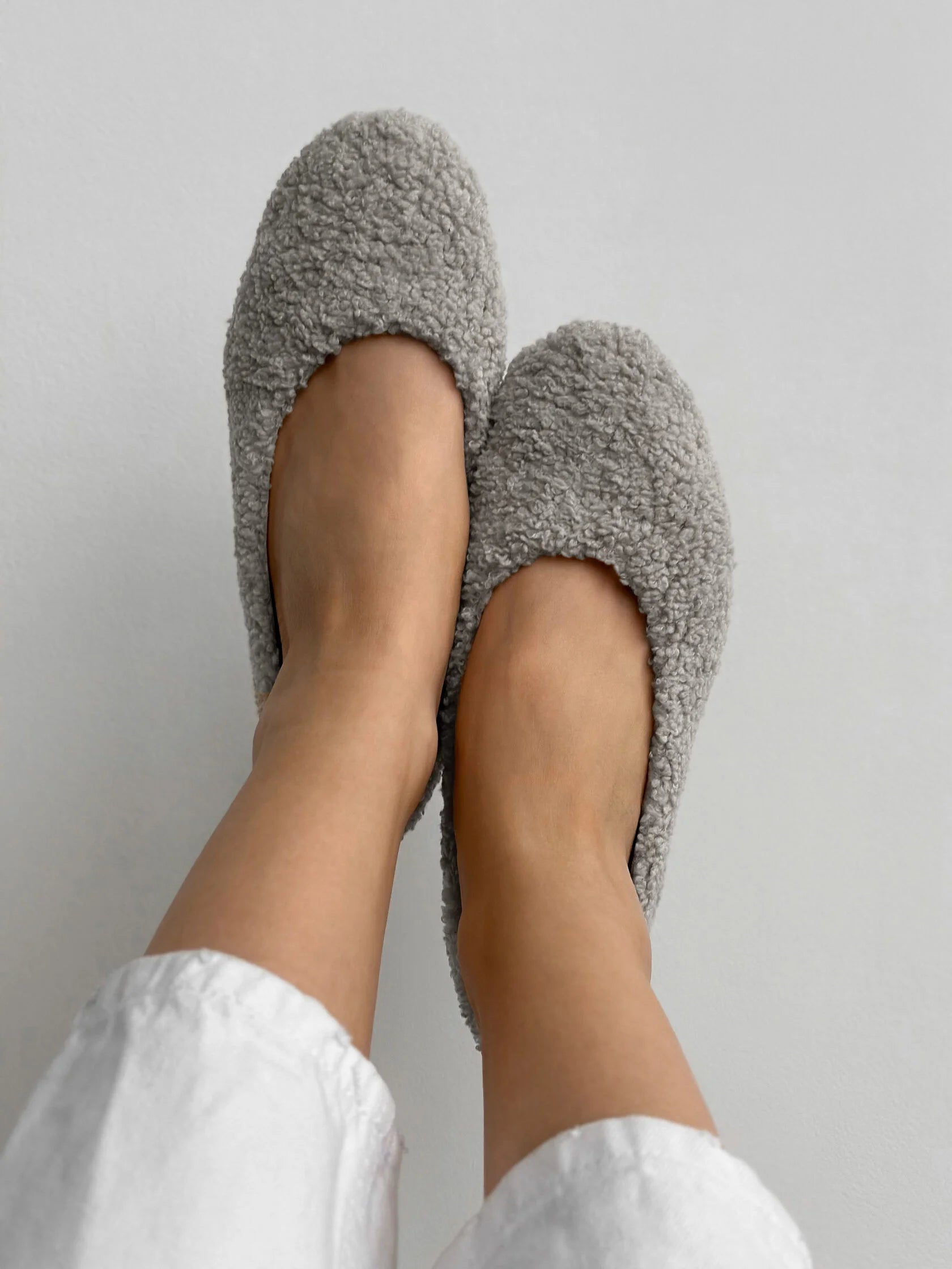 Shoes Women's ballet flats TEDDY grey