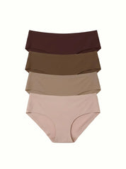 Set of 4 pairs of seamless briefs
