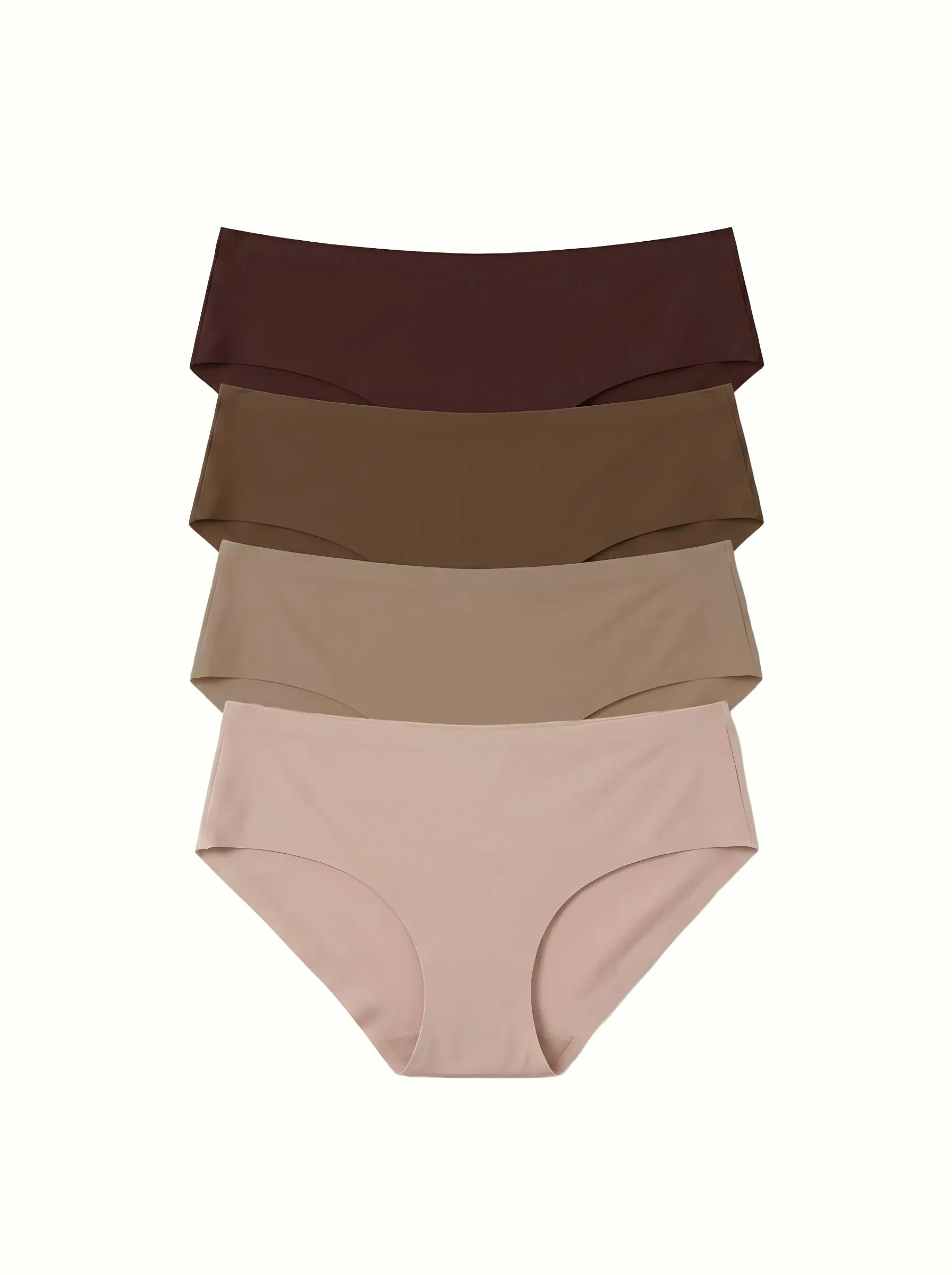 Set of 4 pairs of seamless briefs