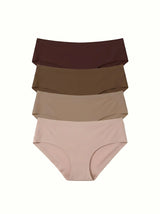 Set of 4 pairs of seamless briefs