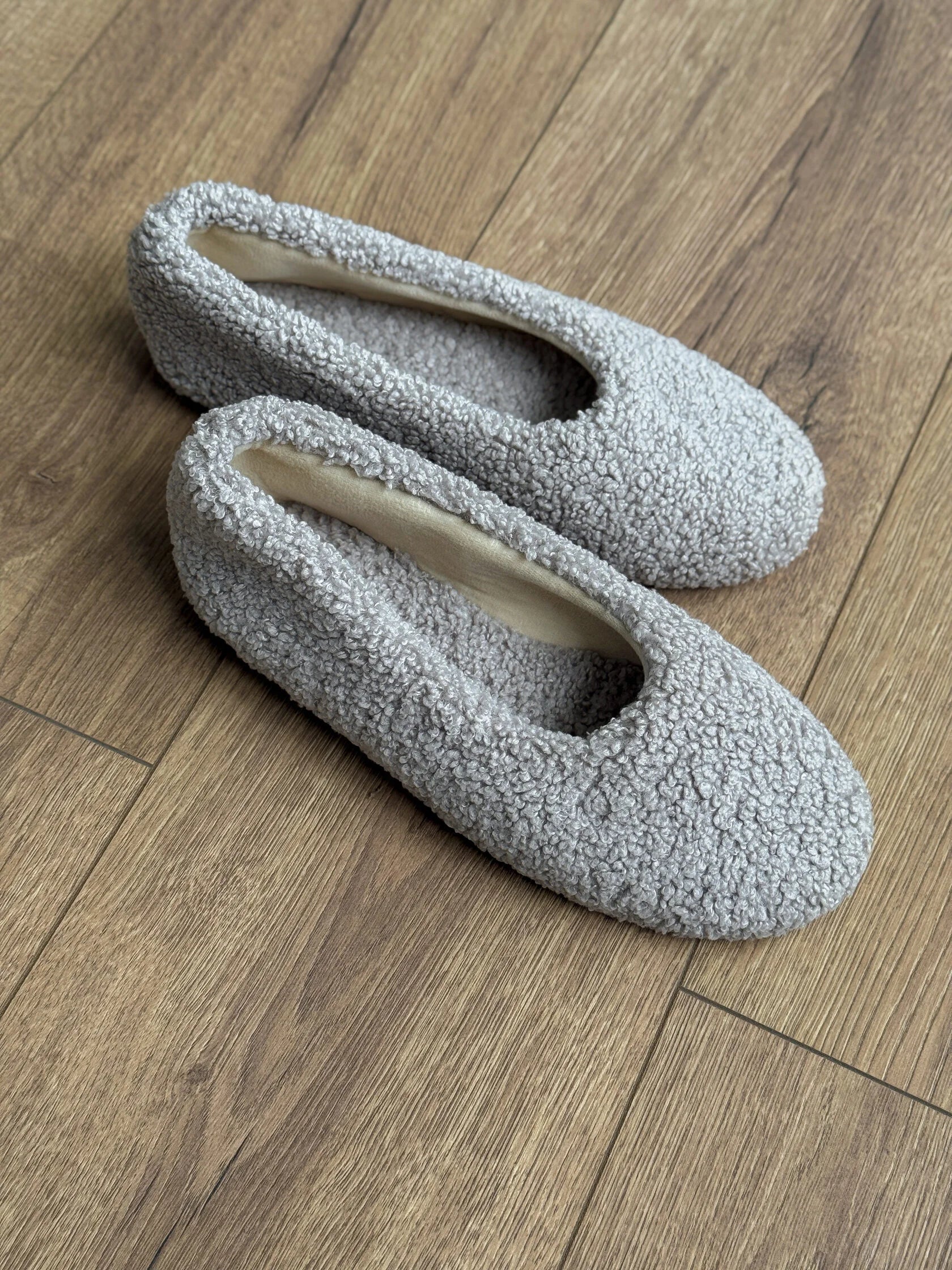 Shoes Women's ballet flats TEDDY grey