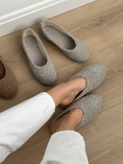 Shoes Women's ballet flats TEDDY grey