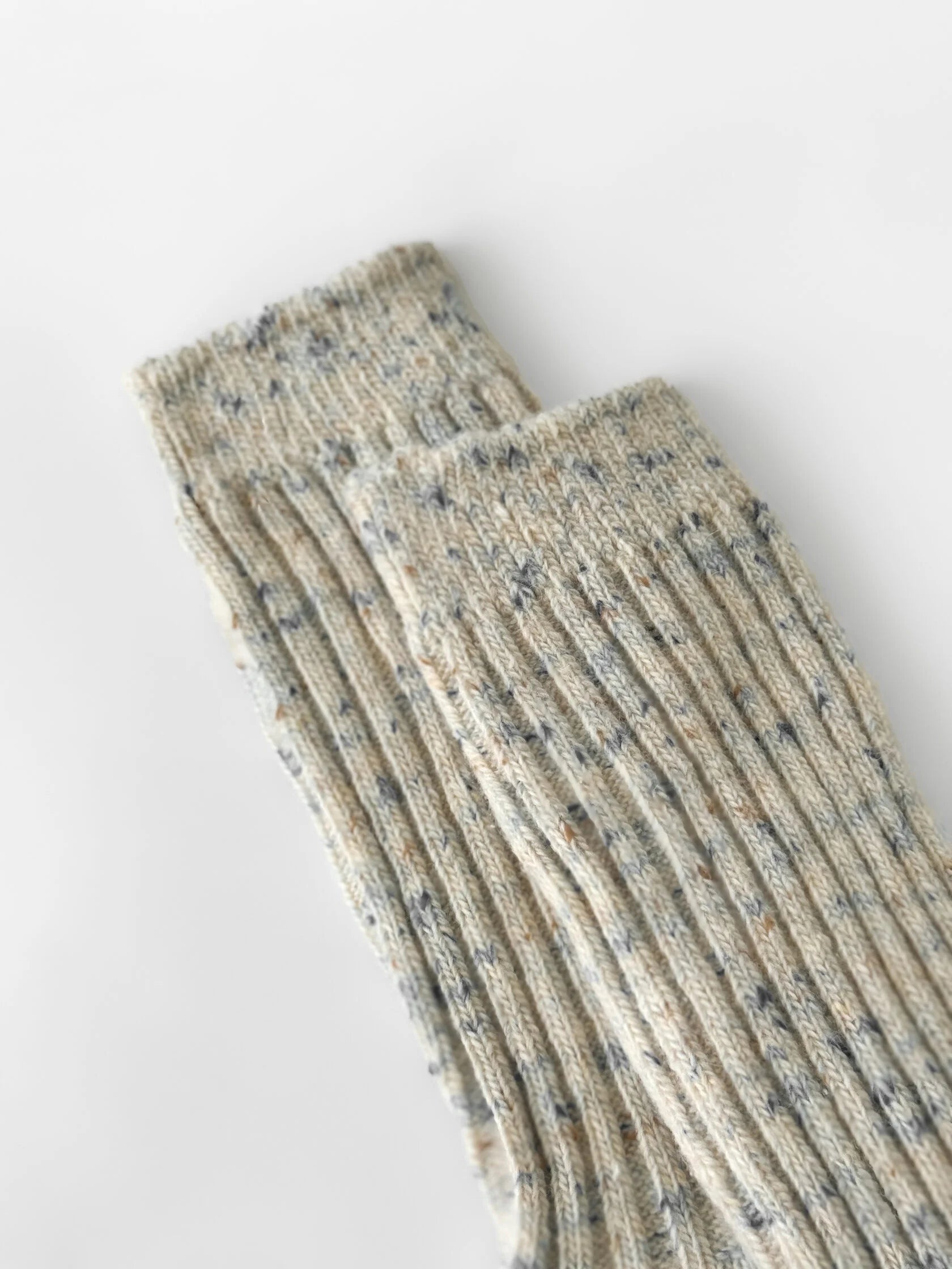 Standard melange white socks