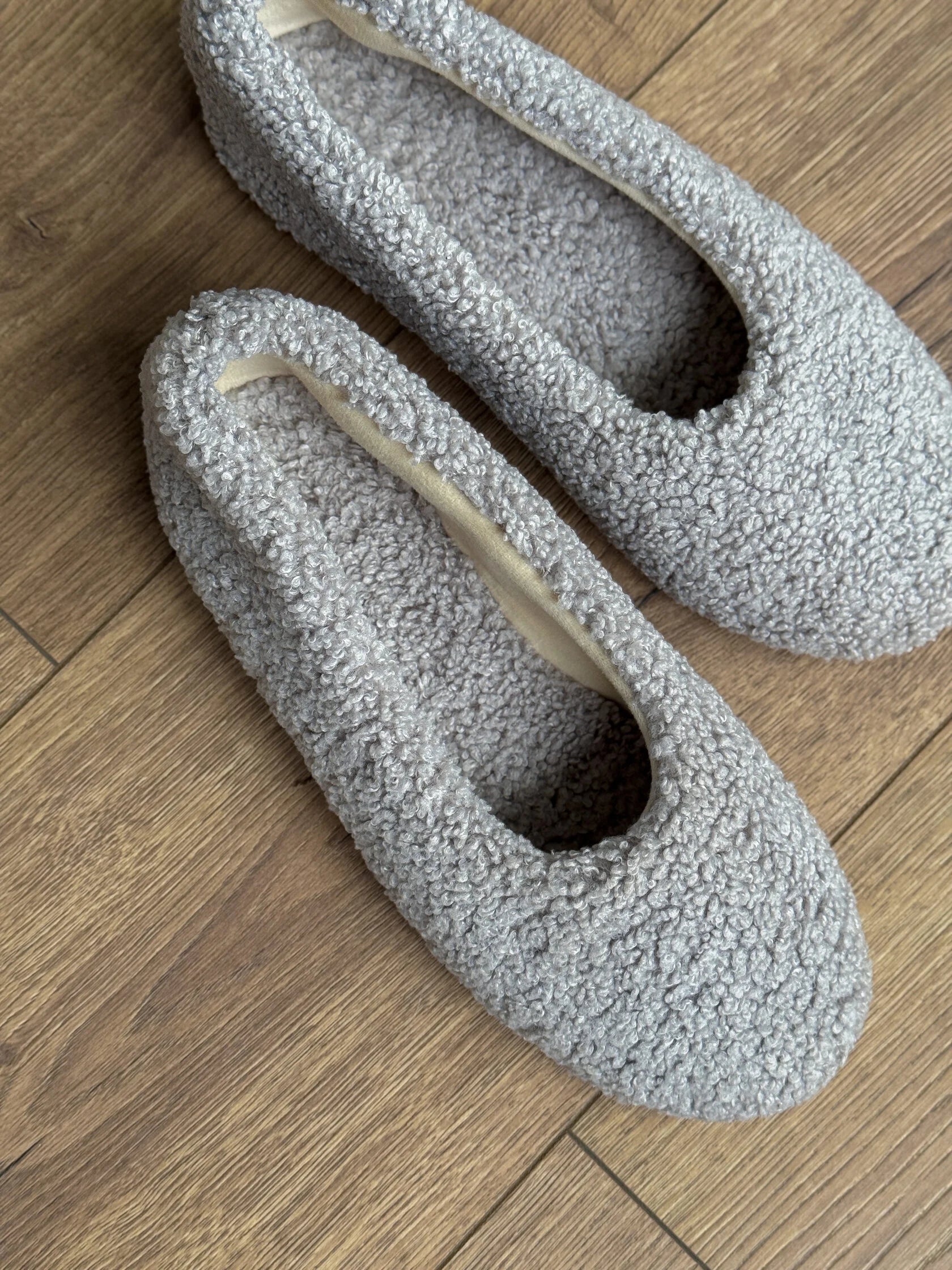 Shoes Women's ballet flats TEDDY grey
